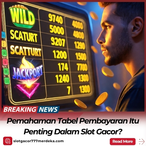 Pemahaman Tabel Pembayaran Itu Penting Dalam Slot Gacor